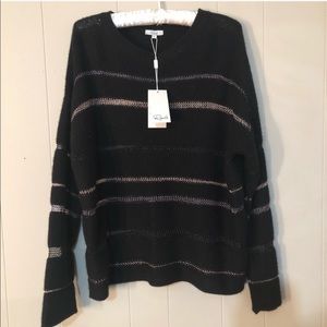 RAILS Daphne Stripes Cashmere Blend Wool Sweater